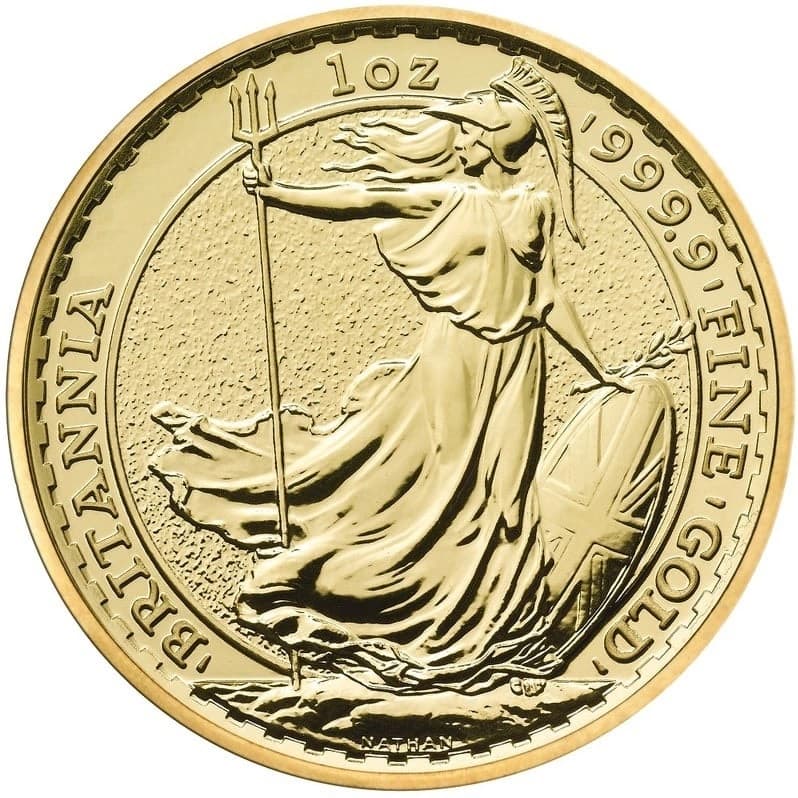Photo of a Gold Britannia coin