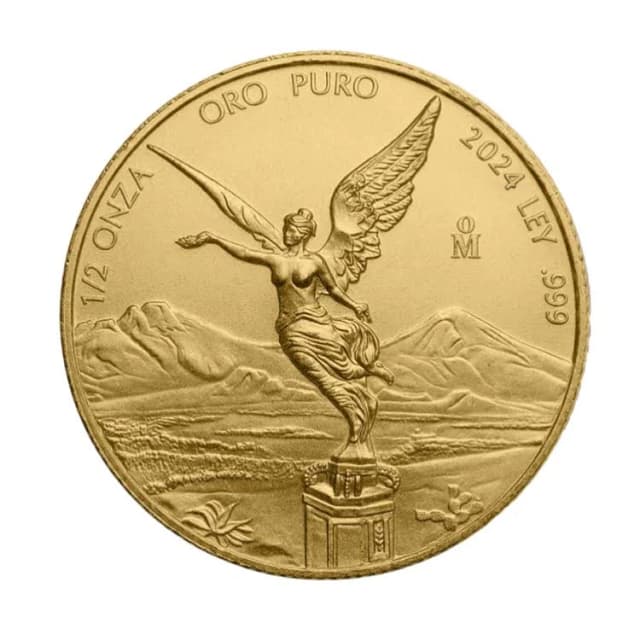 Photo of a Gold Libertad coin
